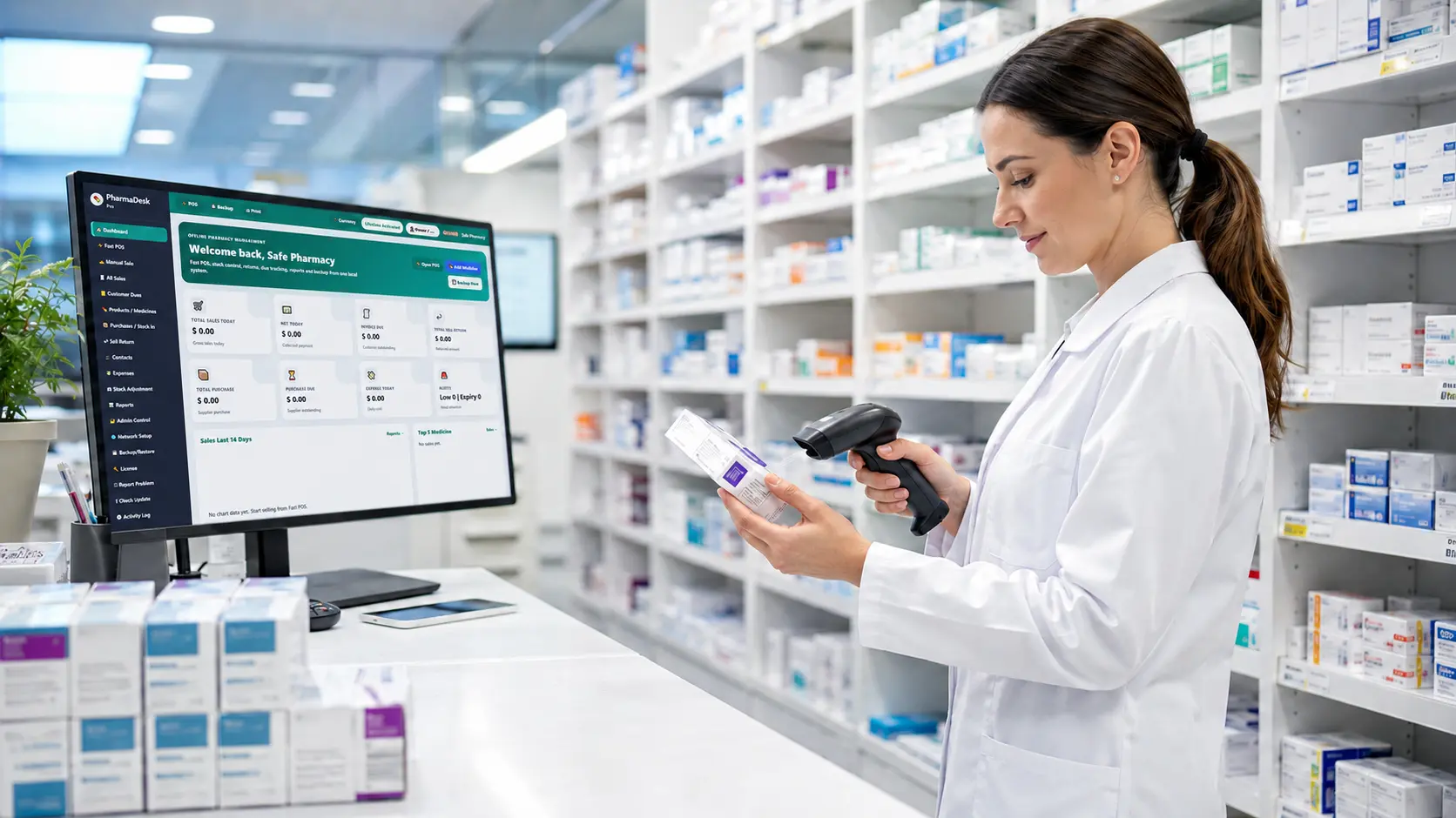 PharmaDesk Pro pharmacy management software